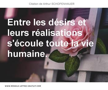 Citations Arthur SCHOPENHAUER