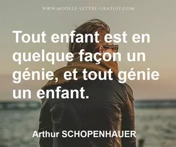 Citation de Arthur SCHOPENHAUER