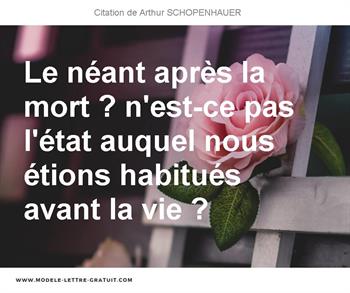 Citations Arthur SCHOPENHAUER