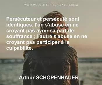 Citation de Arthur SCHOPENHAUER