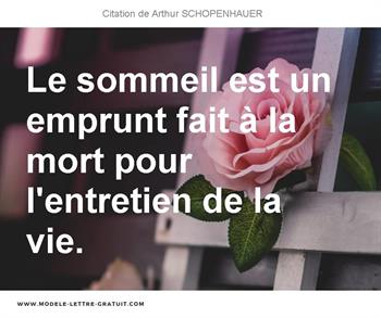 Citations Arthur SCHOPENHAUER