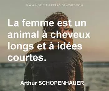Citation de Arthur SCHOPENHAUER