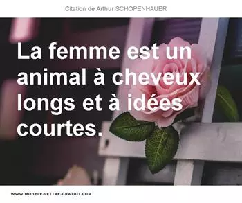 Citations Arthur SCHOPENHAUER