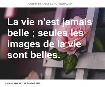 Citations Arthur SCHOPENHAUER