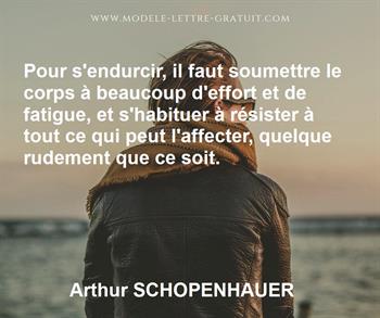 Citation de Arthur SCHOPENHAUER