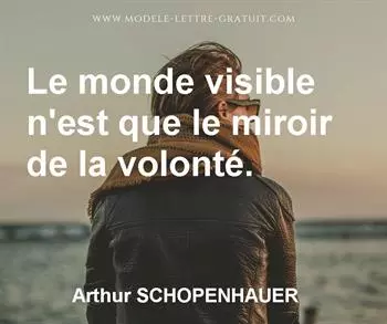 Citation de Arthur SCHOPENHAUER