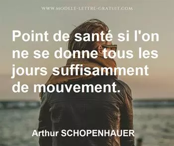 Citation de Arthur SCHOPENHAUER