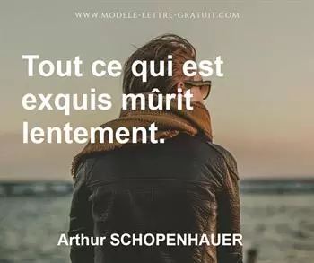 Citation de Arthur SCHOPENHAUER
