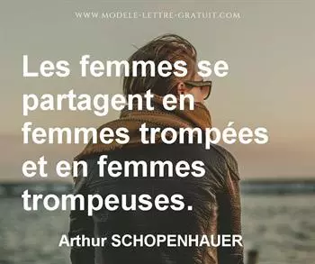 Citation de Arthur SCHOPENHAUER