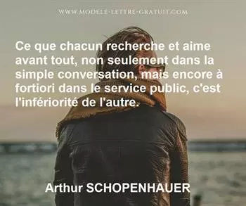 Citation de Arthur SCHOPENHAUER