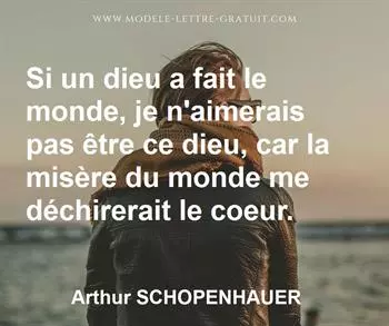 Citation de Arthur SCHOPENHAUER