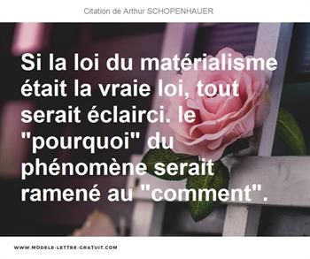 Citations Arthur SCHOPENHAUER