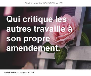 Citations Arthur SCHOPENHAUER