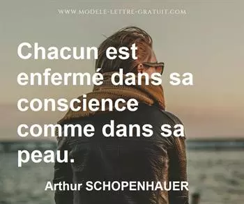 Citation de Arthur SCHOPENHAUER