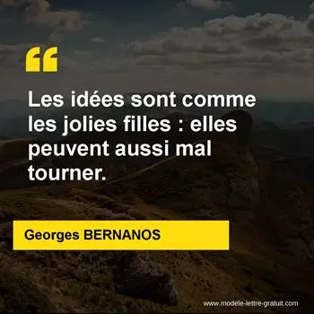 Citation Georges BERNANOS