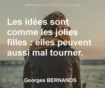 Citation de Georges BERNANOS