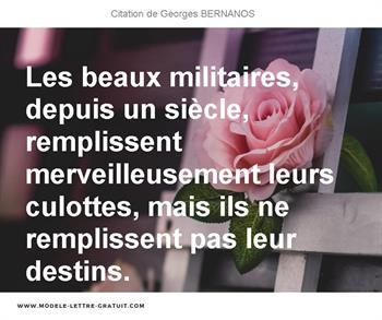 Citations Georges BERNANOS
