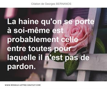 Citations Georges BERNANOS