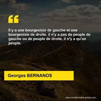 Citation Georges BERNANOS