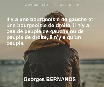 Citation de Georges BERNANOS