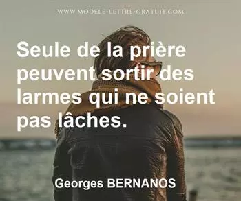 Citation de Georges BERNANOS