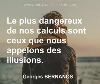 Citation de Georges BERNANOS