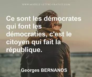 Citation de Georges BERNANOS