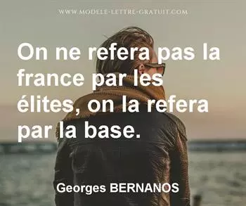 Citation de Georges BERNANOS
