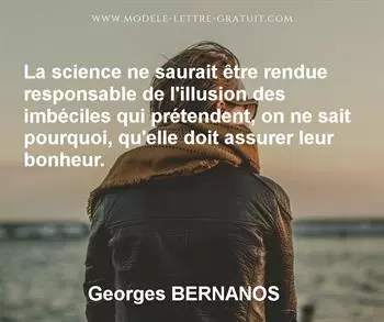 Citation de Georges BERNANOS