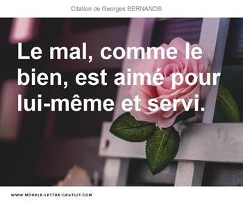 Citations Georges BERNANOS