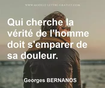 Citation de Georges BERNANOS
