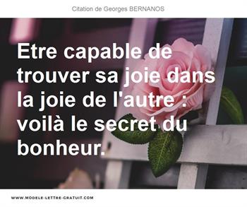 Citations Georges BERNANOS