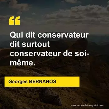 Citation Georges BERNANOS