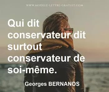 Citation de Georges BERNANOS