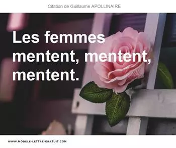 Citations Guillaume APOLLINAIRE