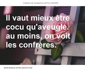 Citations Guillaume APOLLINAIRE