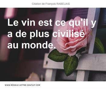 Citations François RABELAIS
