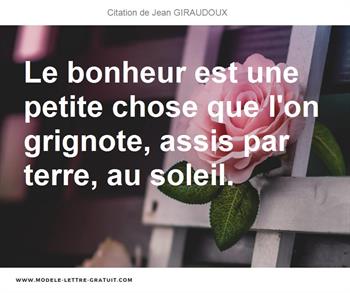 Citations Jean GIRAUDOUX