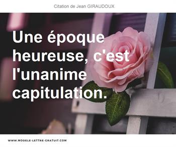 Citations Jean GIRAUDOUX