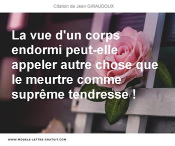 Citations Jean GIRAUDOUX