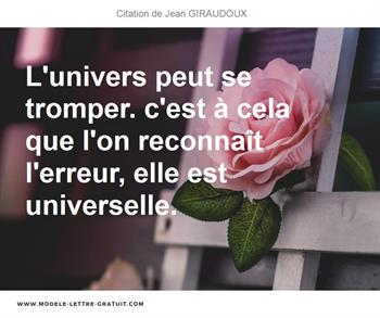 Citations Jean GIRAUDOUX