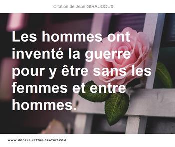 Citations Jean GIRAUDOUX
