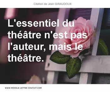 Citations Jean GIRAUDOUX