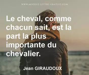 Citation de Jean GIRAUDOUX