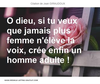 Citations Jean GIRAUDOUX
