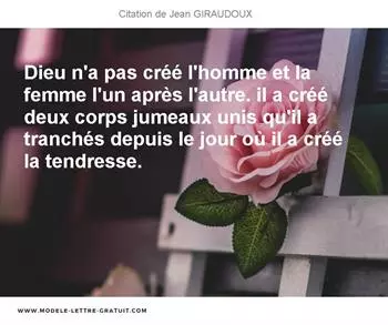Citations Jean GIRAUDOUX
