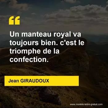 Citation Jean GIRAUDOUX
