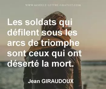 Citation de Jean GIRAUDOUX