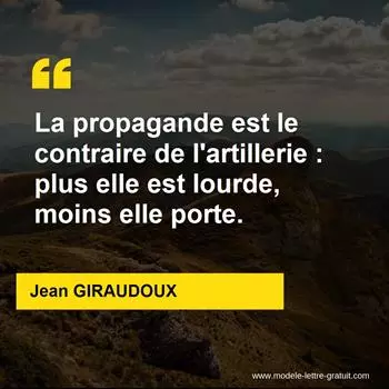 Citation Jean GIRAUDOUX