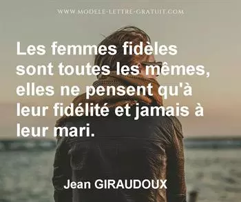 Citation de Jean GIRAUDOUX